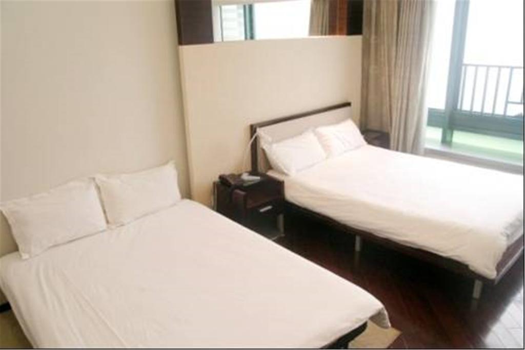 Shanghai Skiline World Union Service Apartment Eksteriør billede