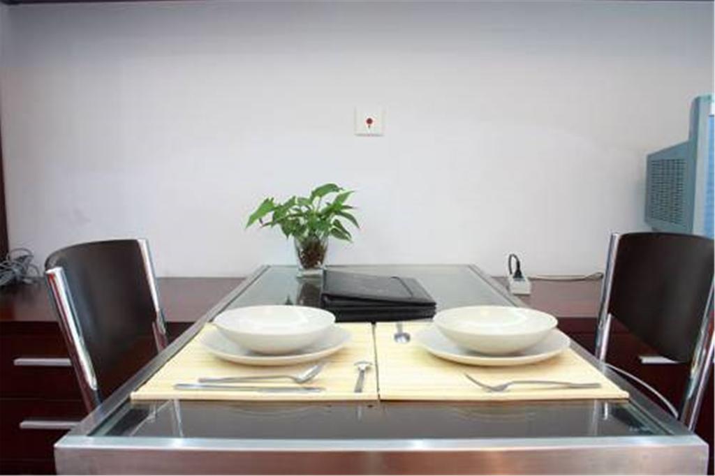 Shanghai Skiline World Union Service Apartment Eksteriør billede