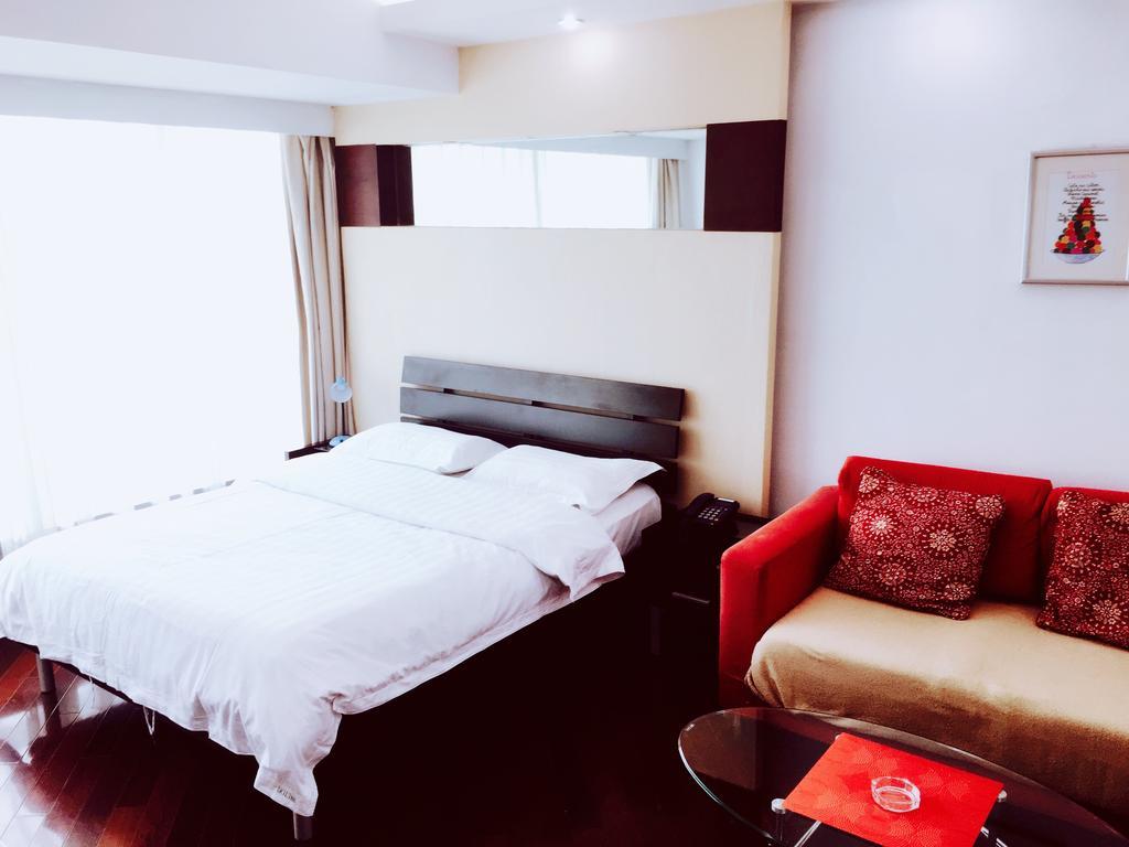 Shanghai Skiline World Union Service Apartment Eksteriør billede