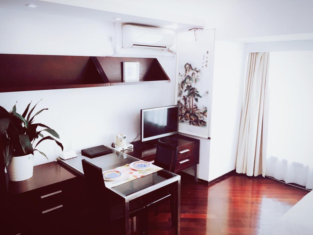 Shanghai Skiline World Union Service Apartment Eksteriør billede