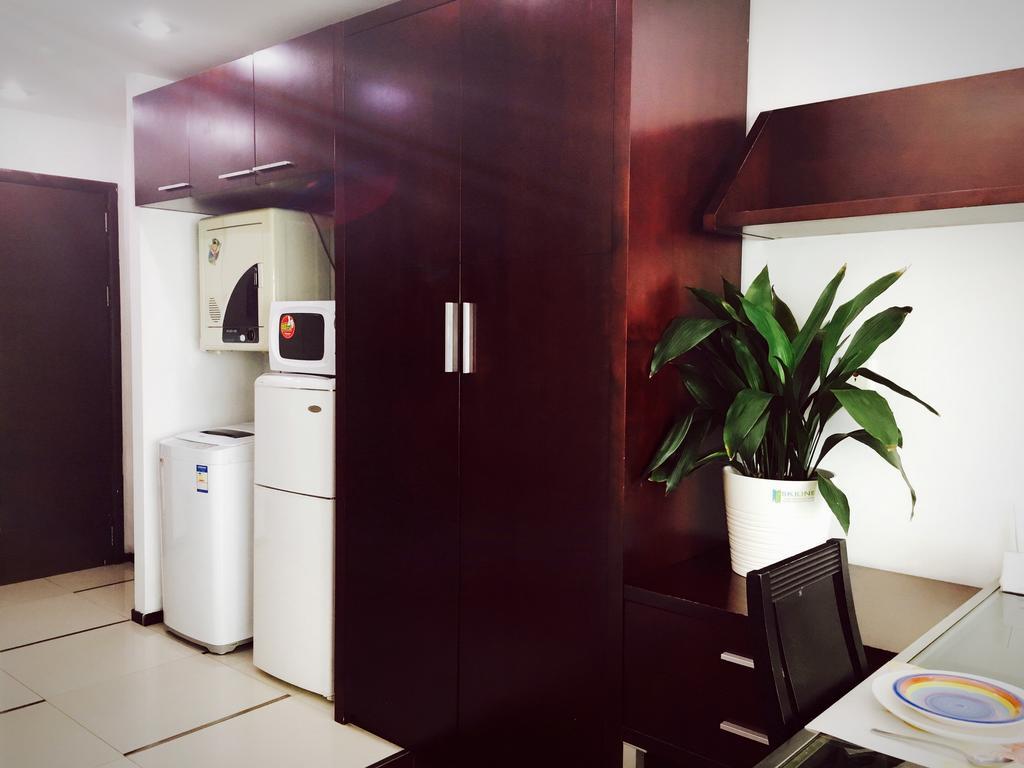Shanghai Skiline World Union Service Apartment Eksteriør billede