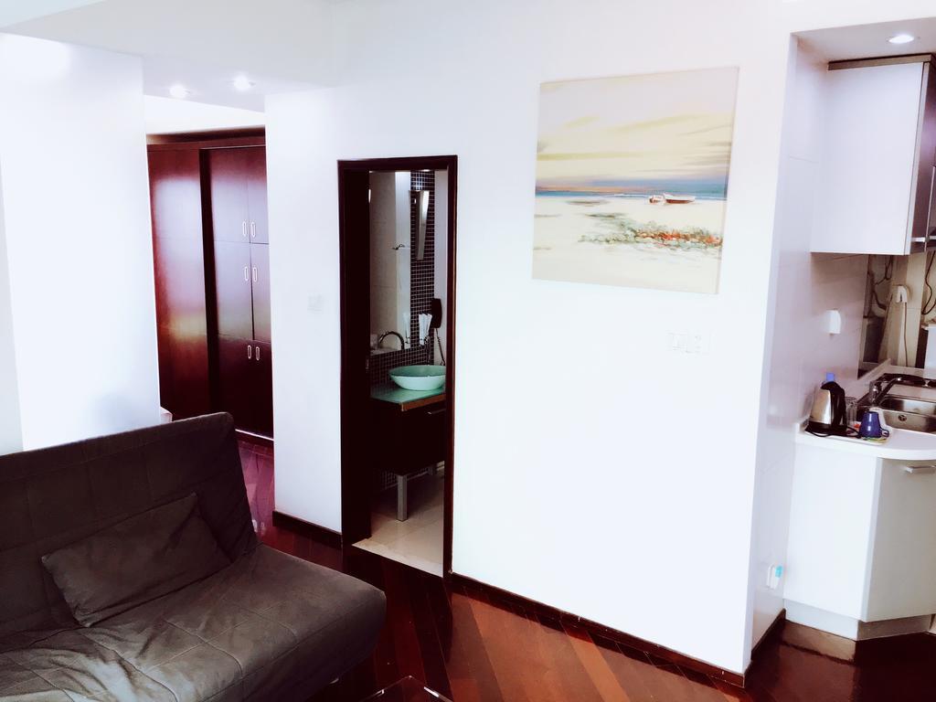 Shanghai Skiline World Union Service Apartment Eksteriør billede
