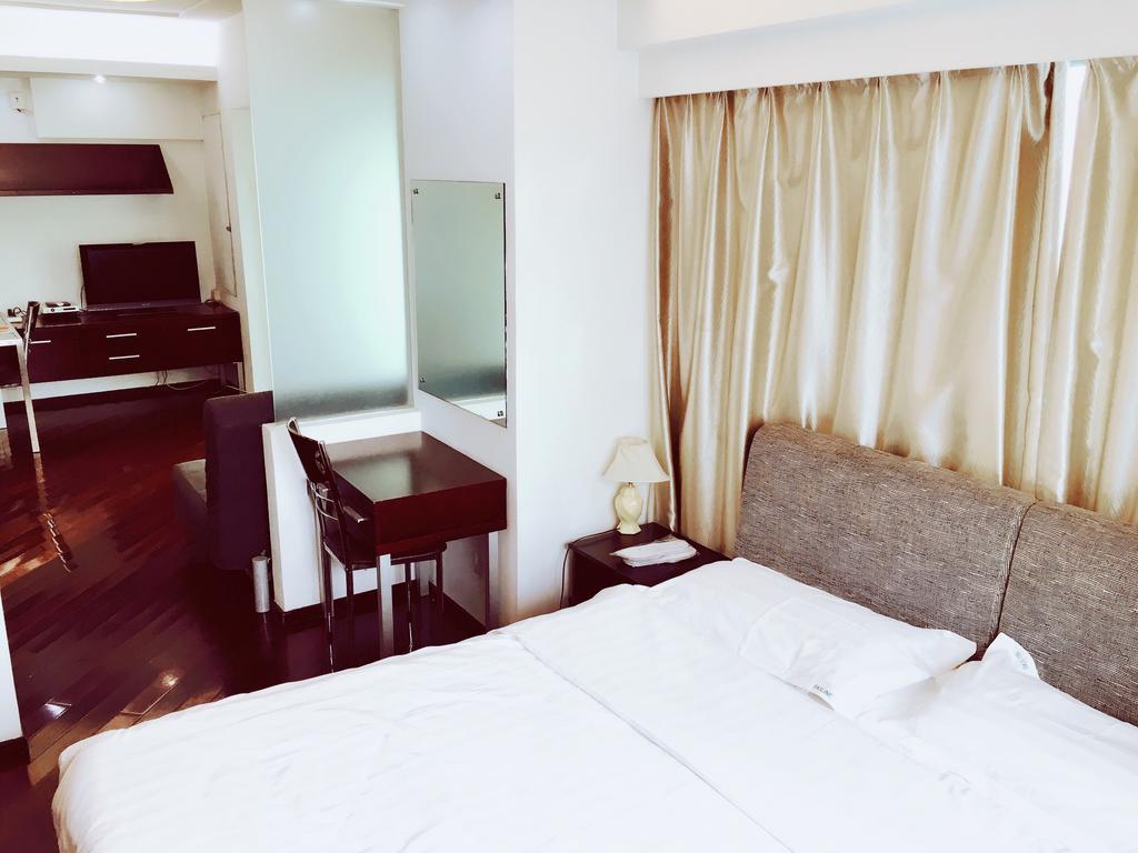 Shanghai Skiline World Union Service Apartment Eksteriør billede