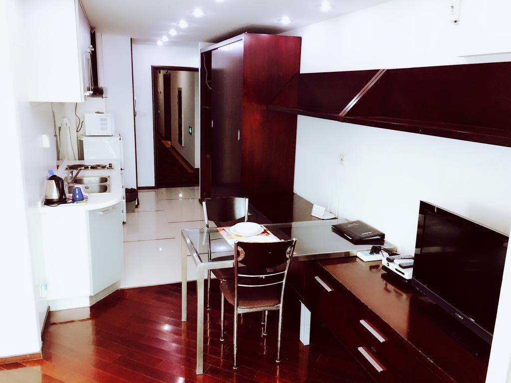 Shanghai Skiline World Union Service Apartment Eksteriør billede