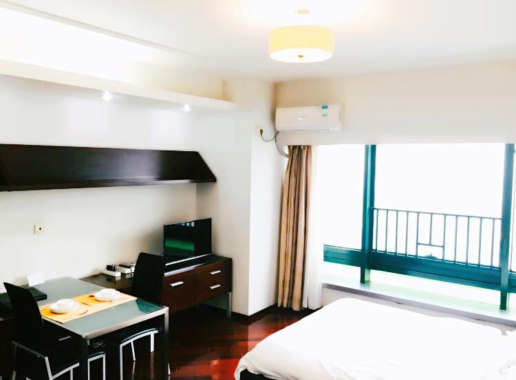 Shanghai Skiline World Union Service Apartment Eksteriør billede